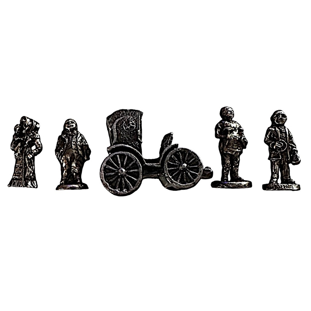 LIBERTY FALLS Americana Pewter Collection Miniature Figurines (set of 5)